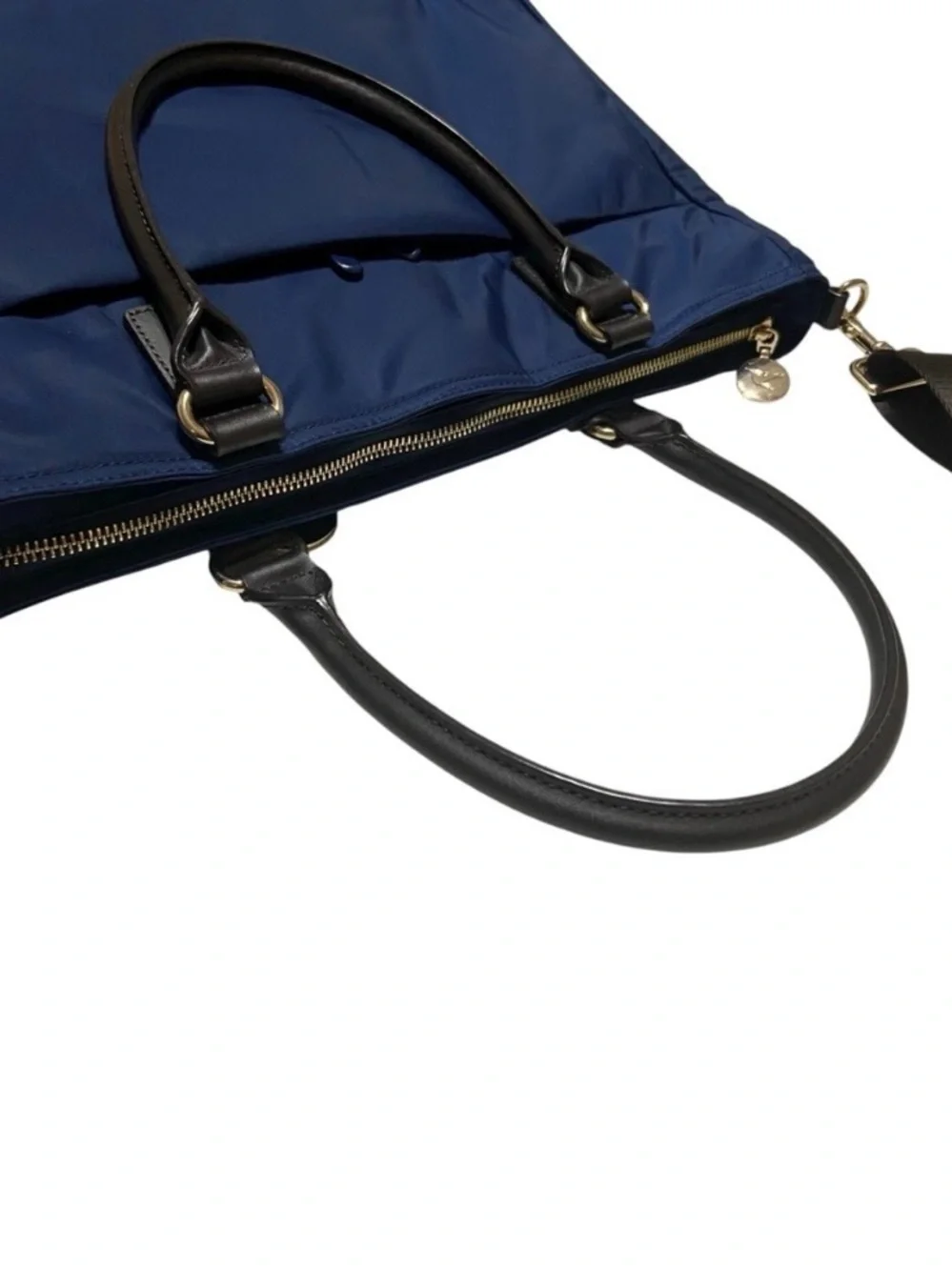 Lo & Sons Brookline Tote Laptop Bag Navy Blue